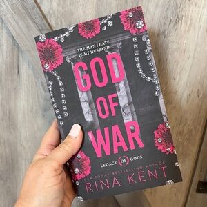 God of War by Rina Kent - Black & Hot Pink Paperback